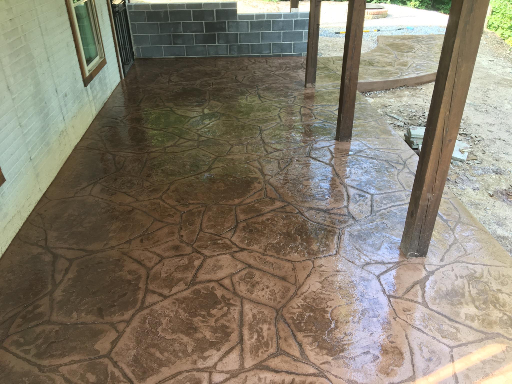 Small Concrete Patio Big Impact Blackwater Concrete