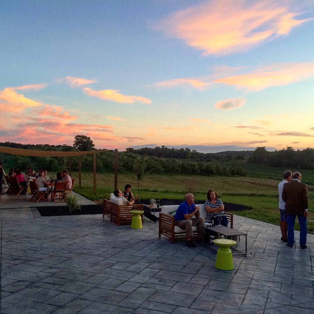 James Charles Winery & Vineyard Blackwater Concrete VA